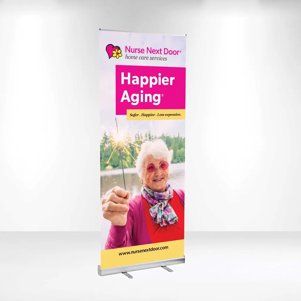 Nurse Next Door Standard Retractable Banner