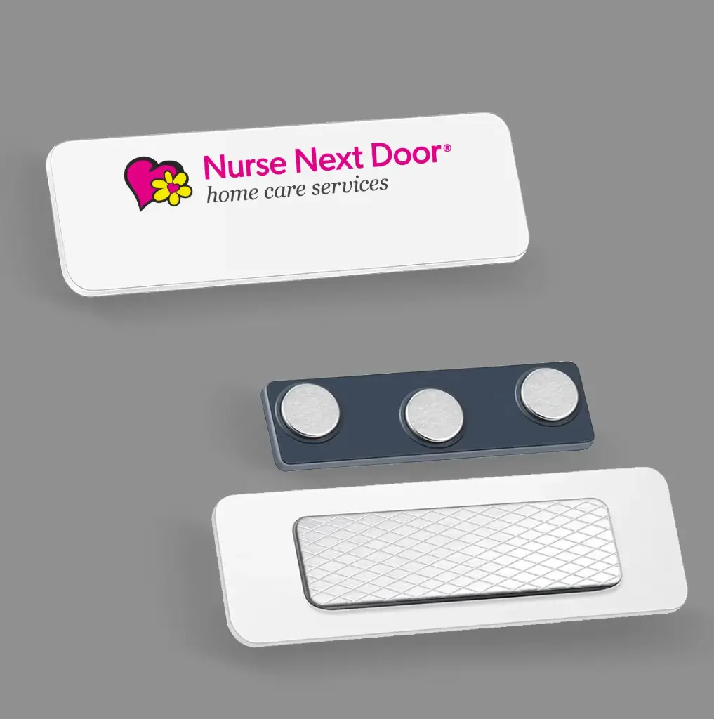 Nurse Next Door Plastic Name Tag (sets of 12)