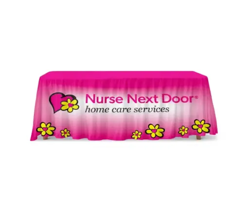 Nurse Next Door Draped Table Throw